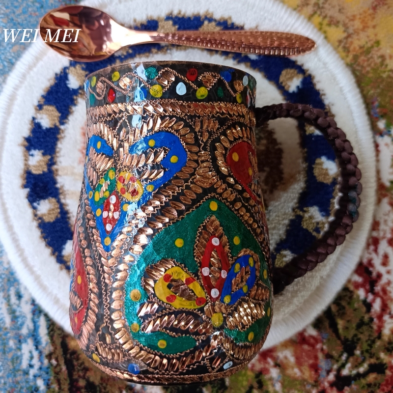 Pattern Random Vintage Copper  - مراجعة Juice Tea Coffee وسعره