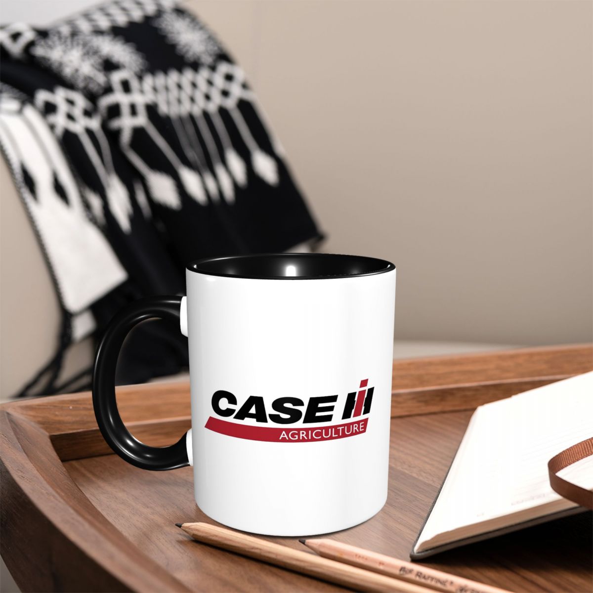 Tractor Case Logo Mug Funny Ce - مراجعة Coffee Tea Logo وسعره