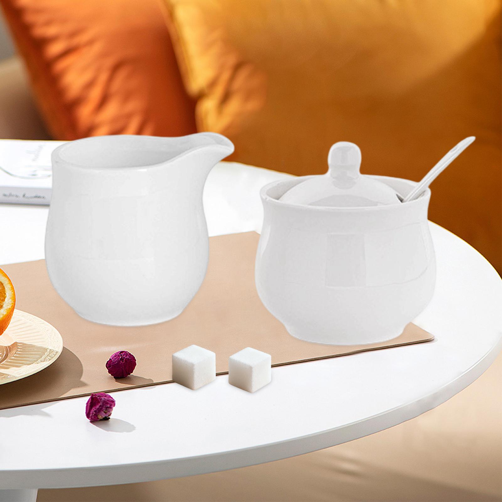 Retro Ceramic Sugar Container  - مراجعة Coffee Tea Creamer وسعره