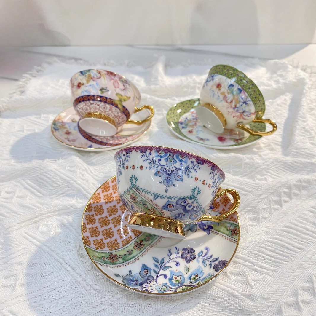 Classical Porcelain Cup&saucer - مراجعة Juice Tea Coffee وسعره