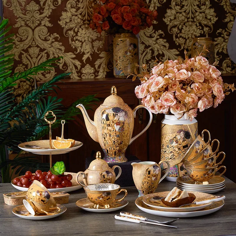 Gustav Klimt Bone China Coffee - مراجعة Coffee Tea Creamer وسعره
