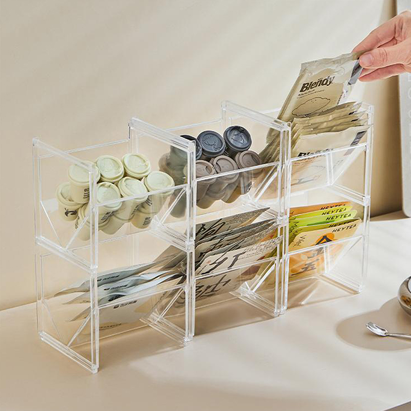 Vertical Tea Box Holder Stacka - مراجعة Coffee Tea Creamer وسعره