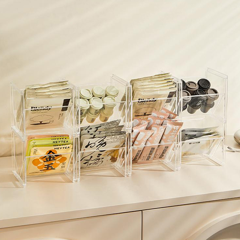Vertical Tea Box Holder Stacka - مراجعة Coffee Tea Creamer وسعره
