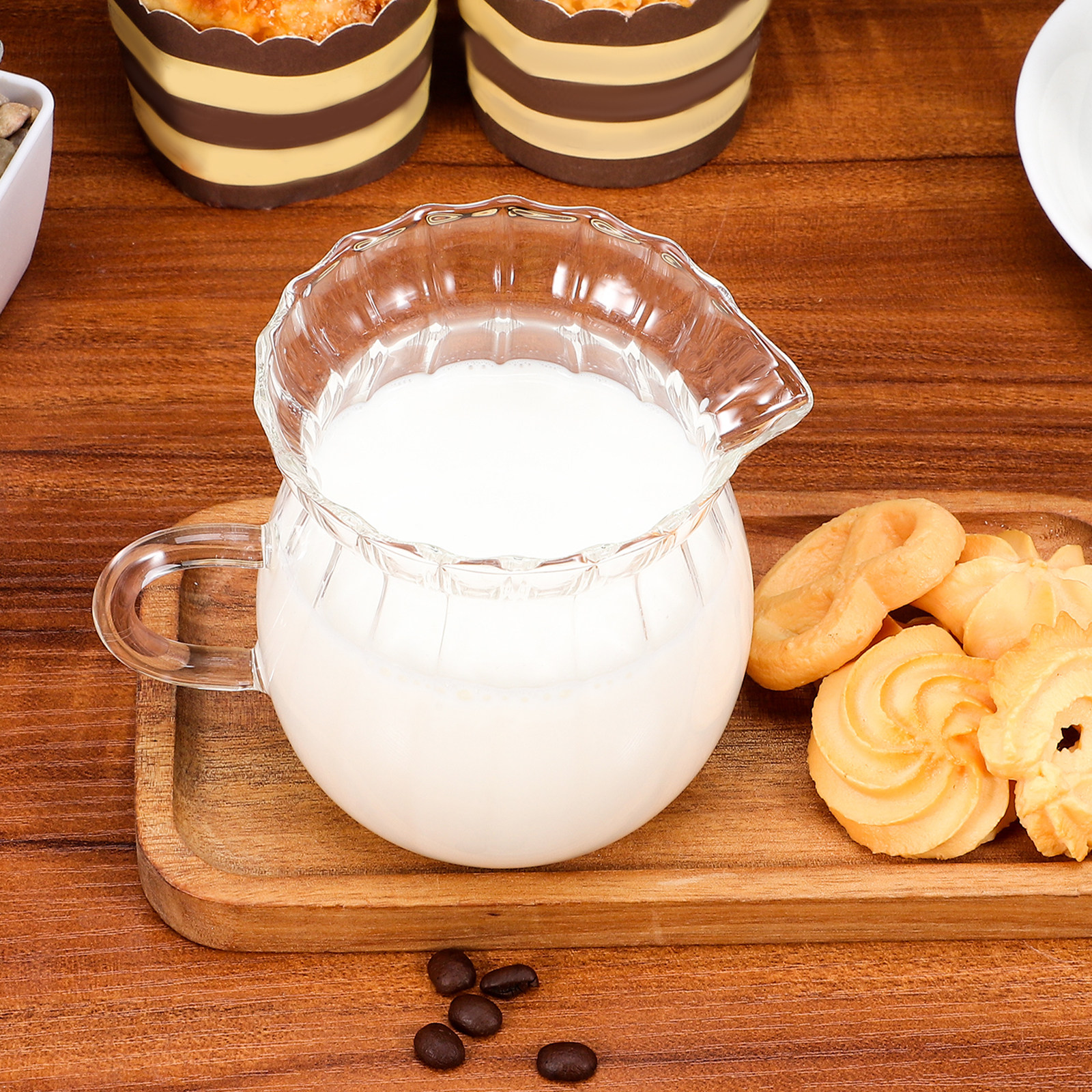 High Borosilicate Glass Creame - مراجعة Coffee Tea Creamer وسعره