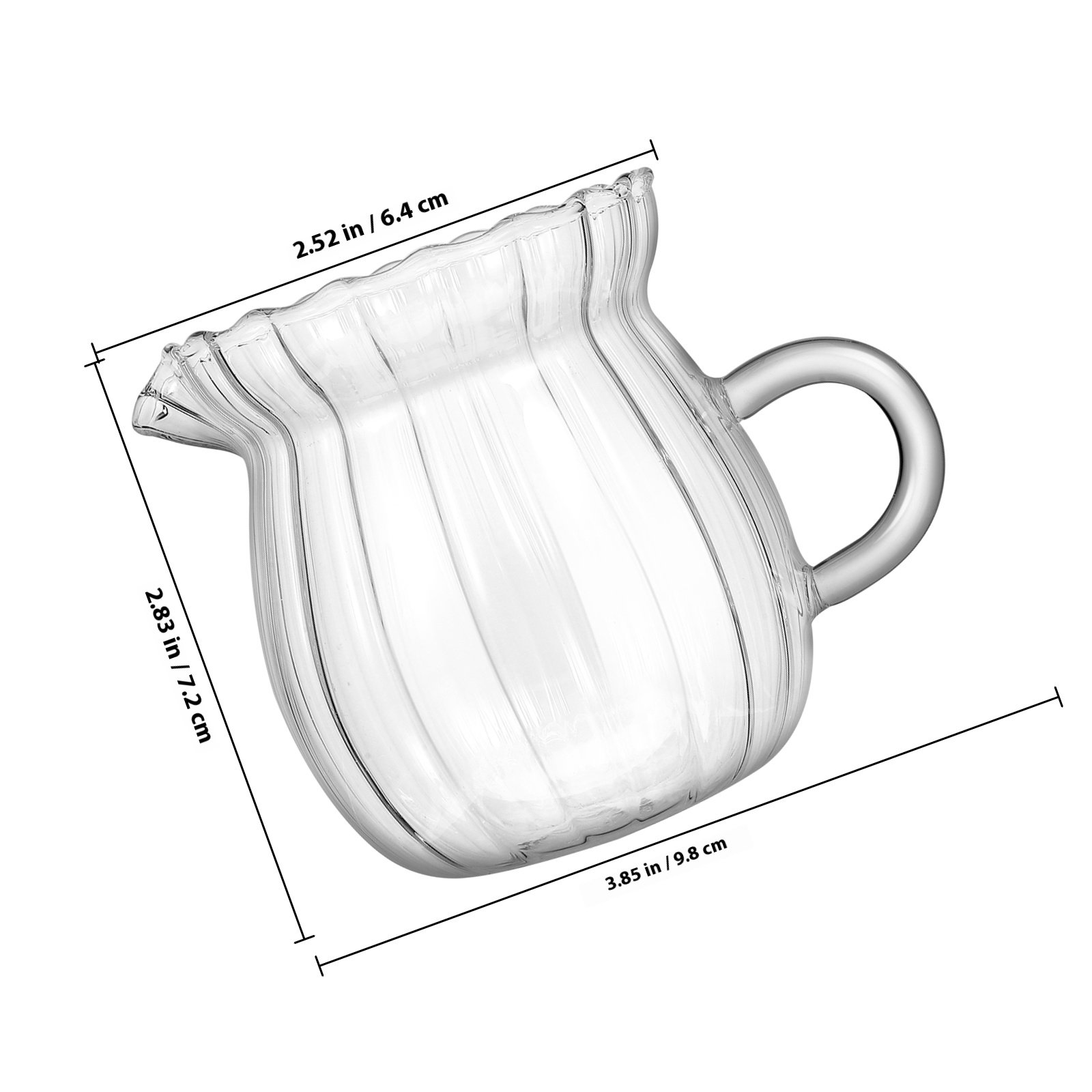 High Borosilicate Glass Creame - مراجعة Coffee Tea Creamer وسعره