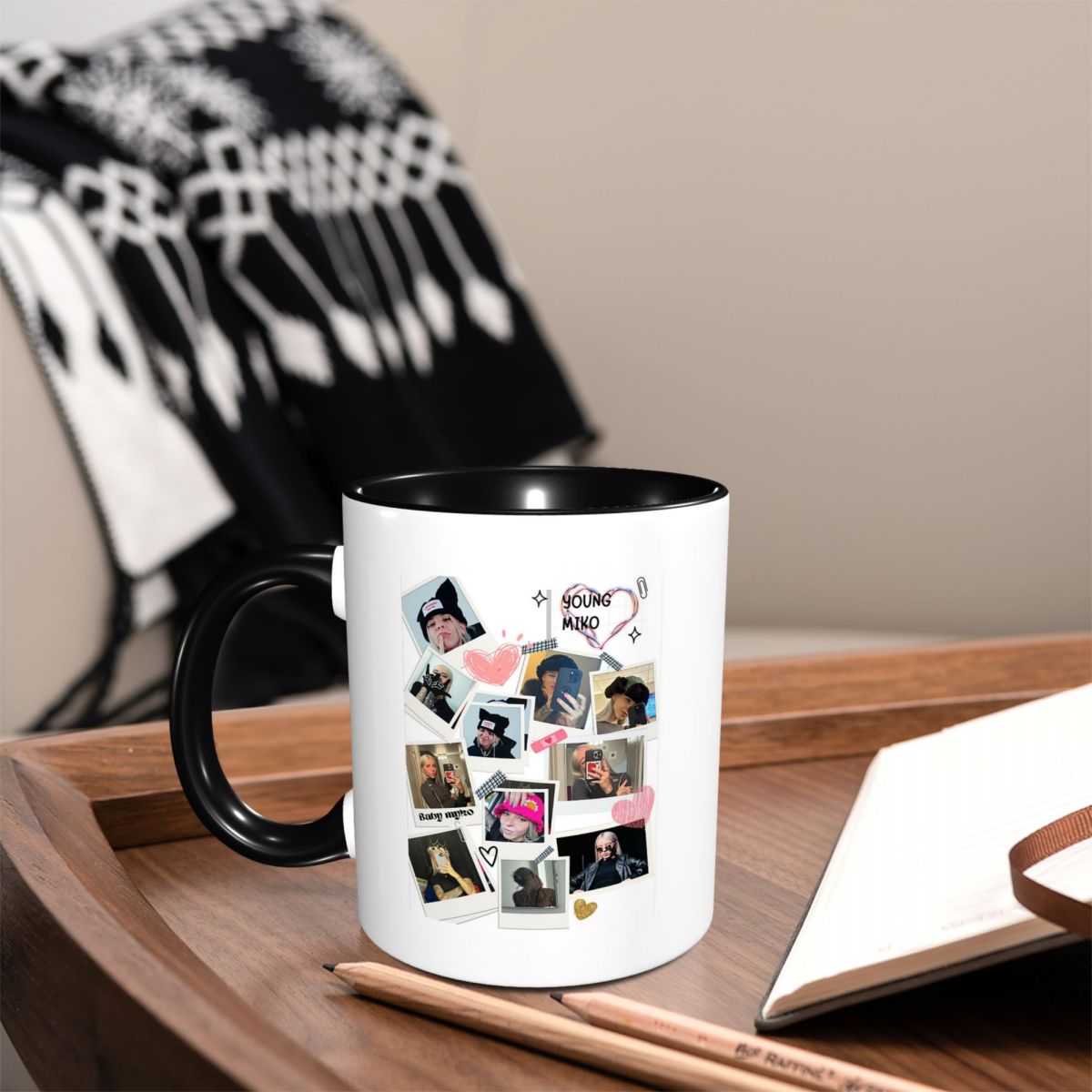 Collage Of Young Miko Mug Funn - مراجعة Young Tea Coffee وسعره
