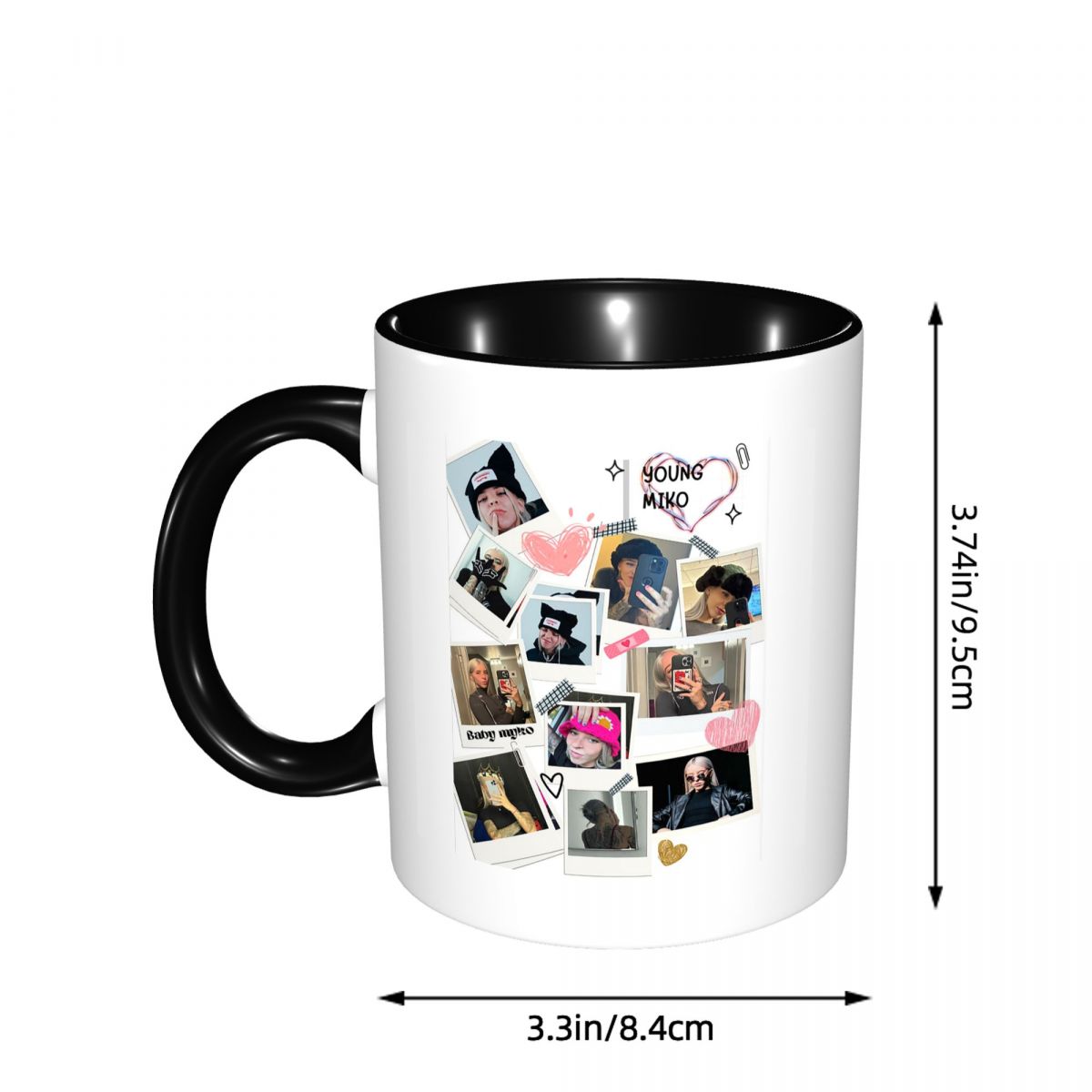 Collage Of Young Miko Mug Funn - مراجعة Young Tea Coffee وسعره