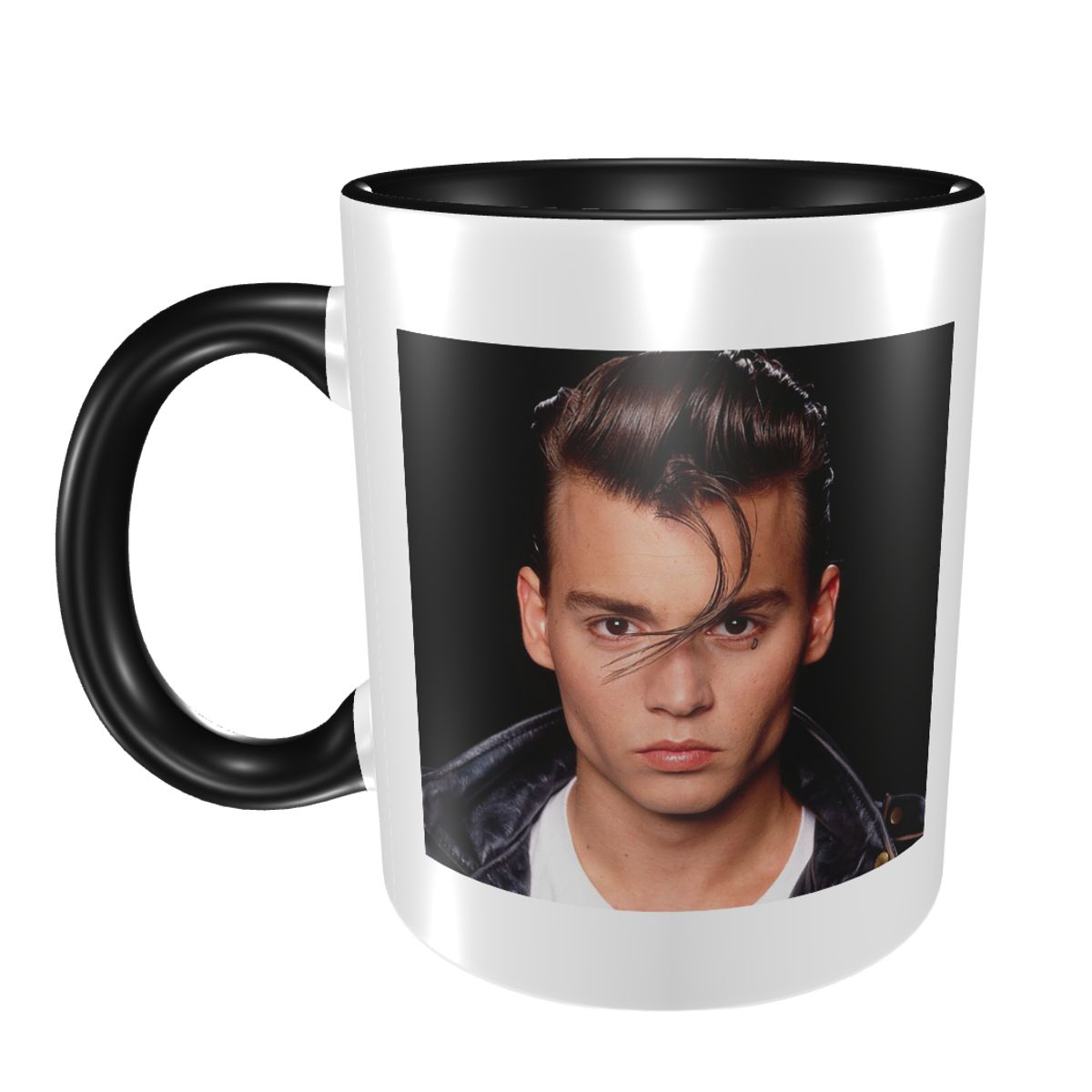 Young Johnny Depp Mug Funny Ce - مراجعة Young Tea Coffee وسعره