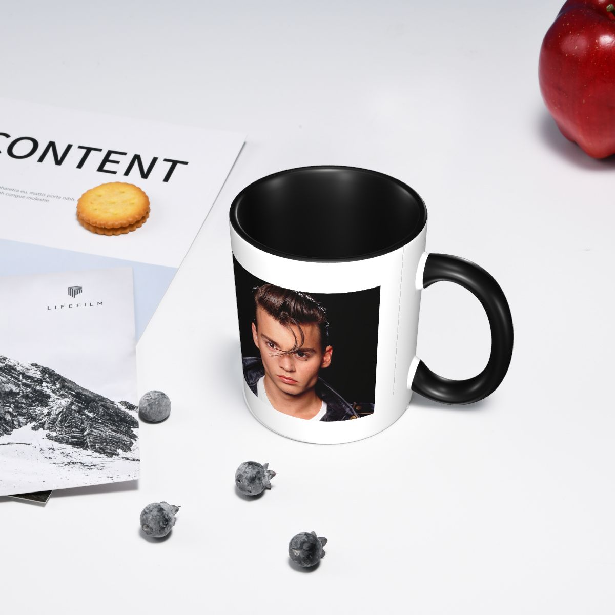 Young Johnny Depp Mug Funny Ce - مراجعة Young Tea Coffee وسعره