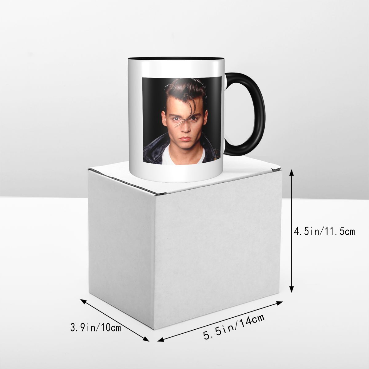 Young Johnny Depp Mug Funny Ce - مراجعة Young Tea Coffee وسعره