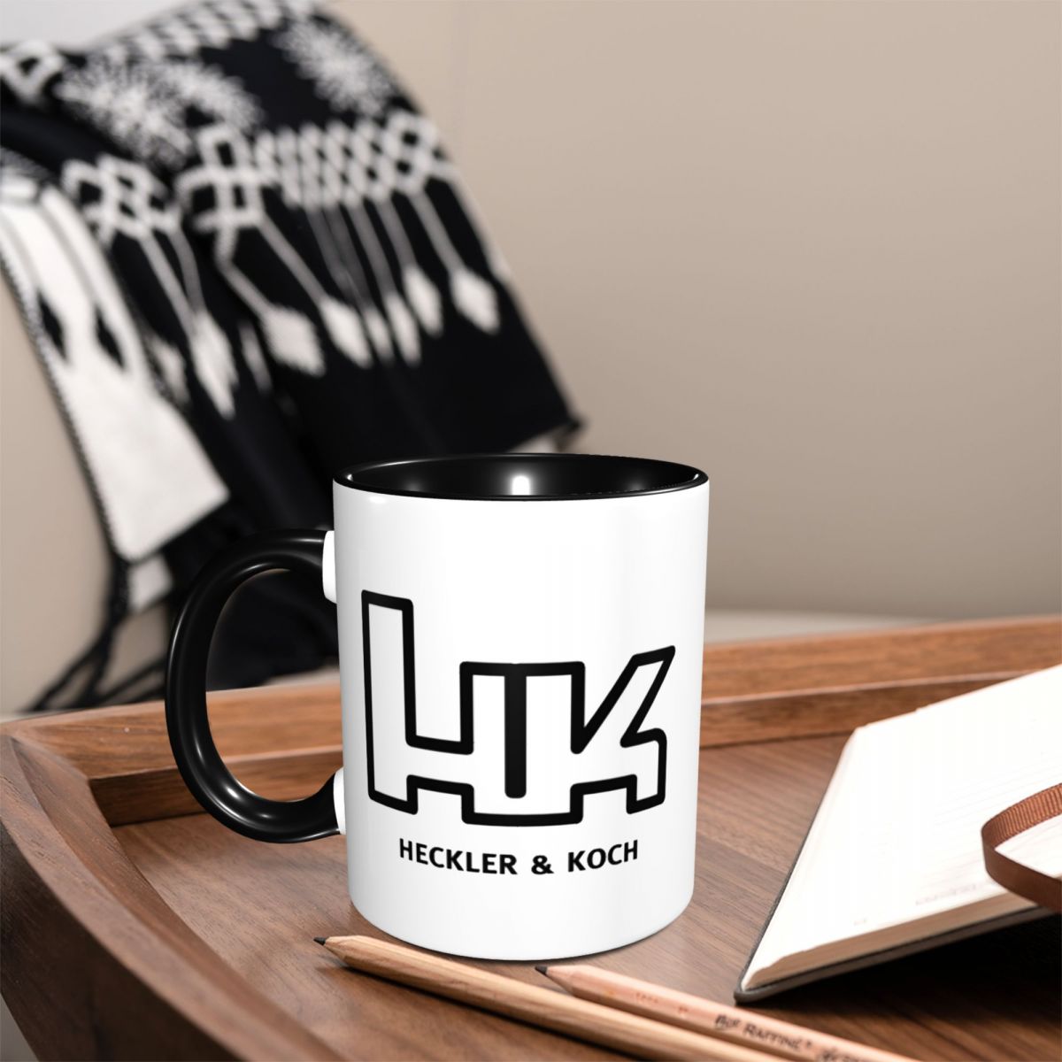 Heckler Koch Hk Logo Mug Funny - مراجعة Coffee Tea Logo وسعره
