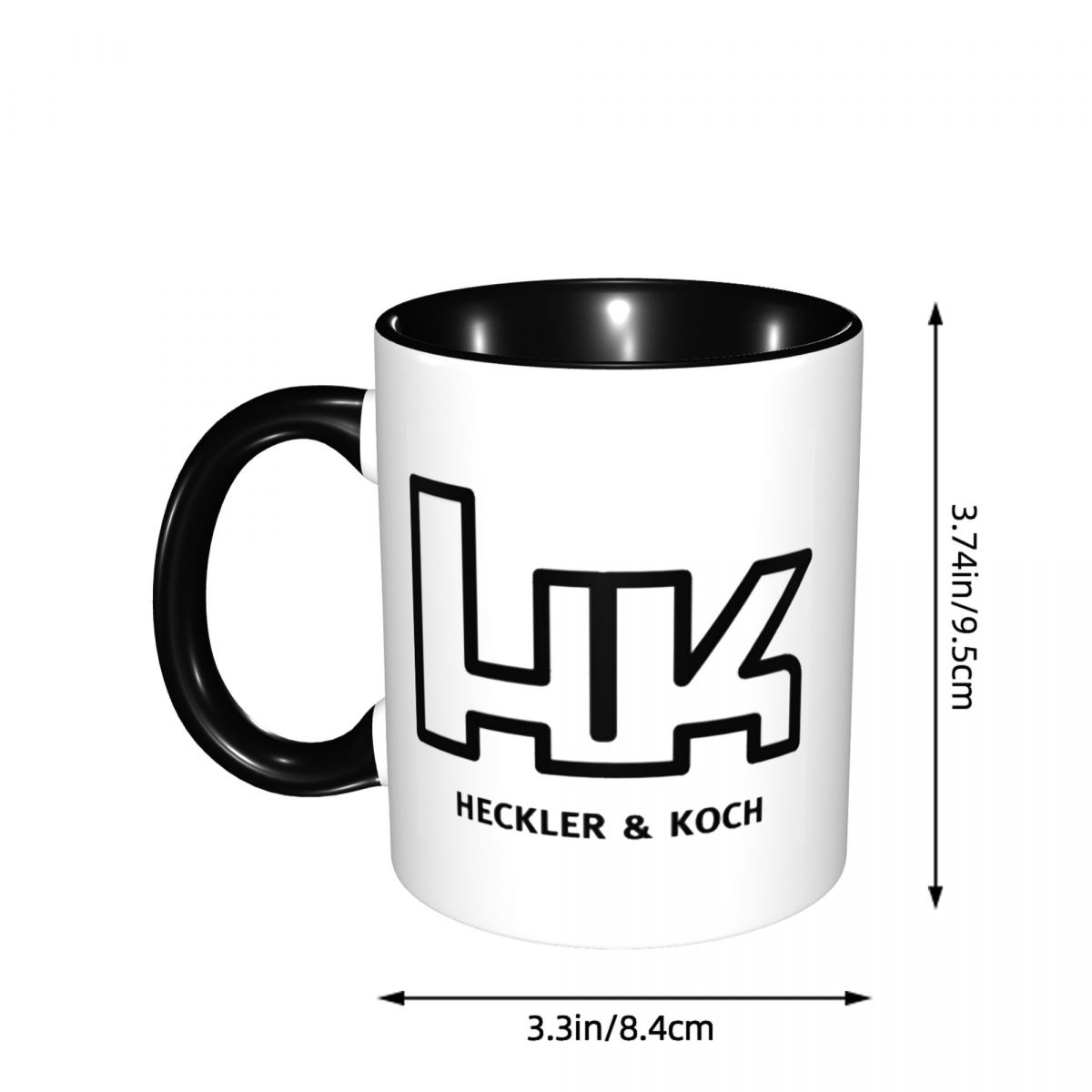 Heckler Koch Hk Logo Mug Funny - مراجعة Coffee Tea Logo وسعره