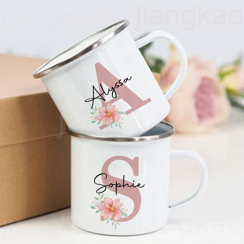 Personalized Mug Initial with  - مراجعة Coffee Tea Name وسعره