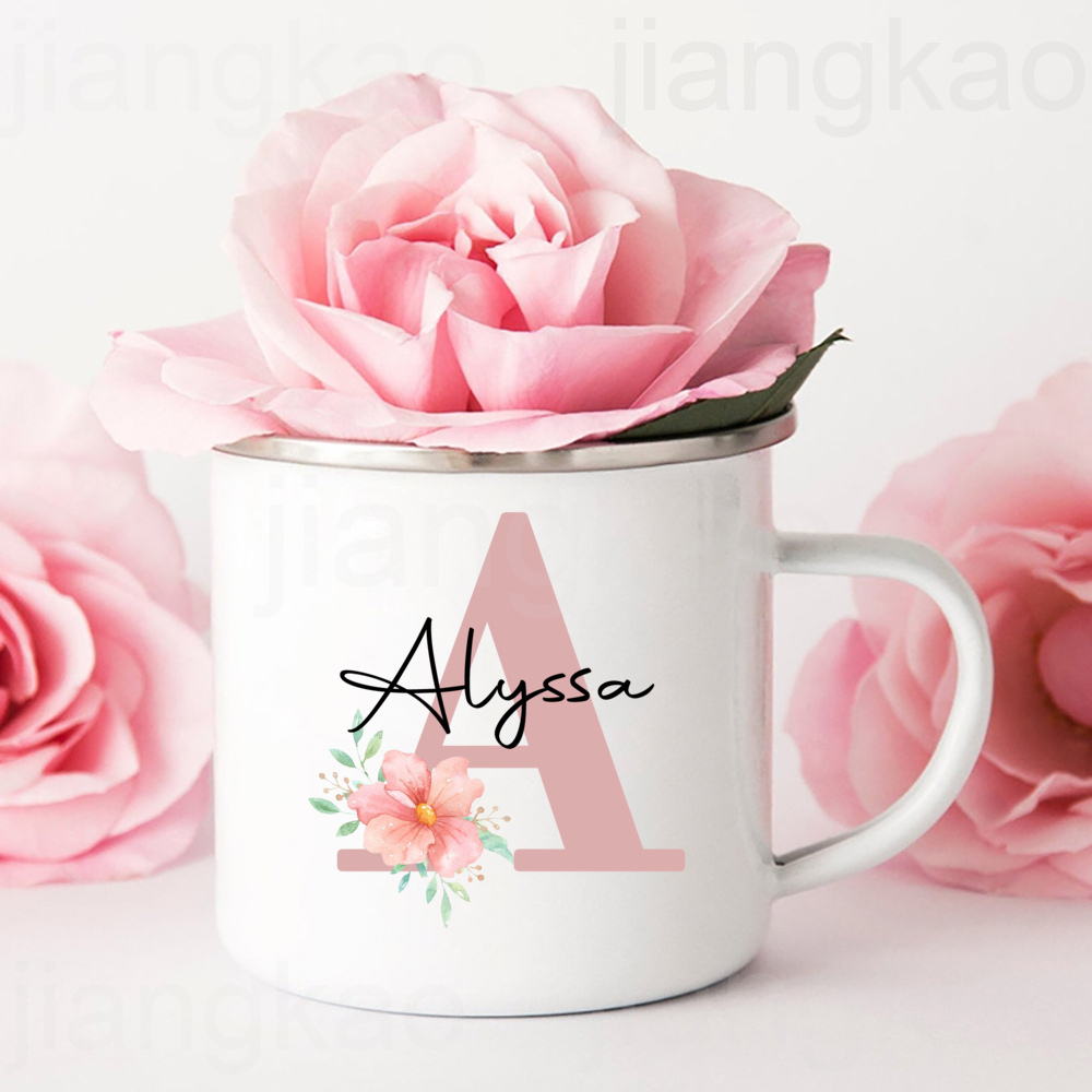 Personalized Mug Initial with  - مراجعة Coffee Tea Name وسعره