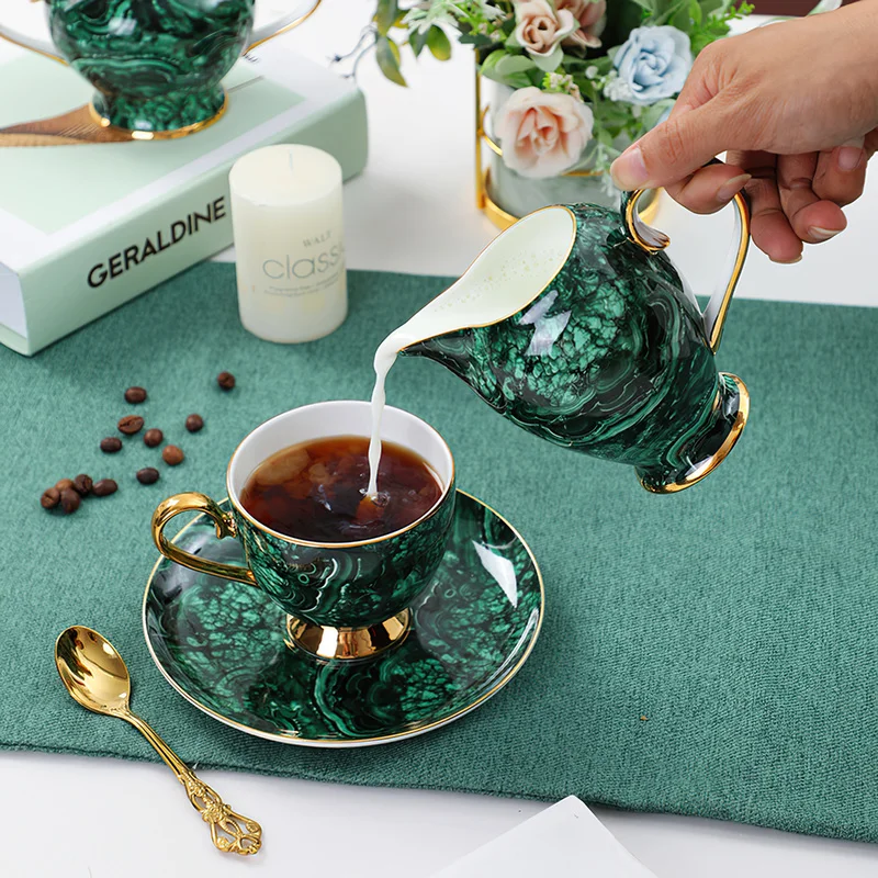 Bone China Teapot Drinkware Gr - مراجعة Coffee Tea Creamer وسعره