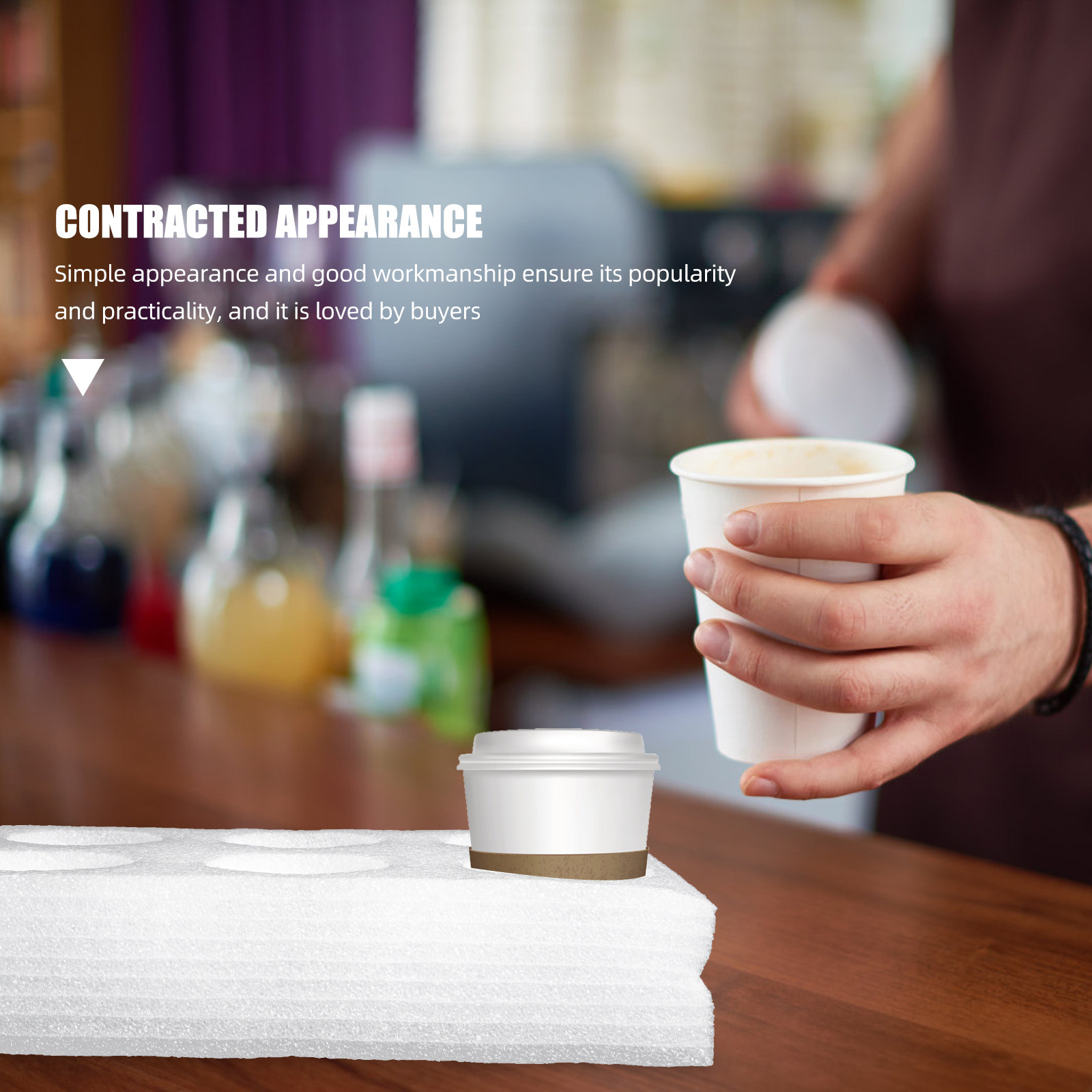 2Pcs Beverage Drink Carrier Tr - مراجعة Coffee Tea Drinks وسعره