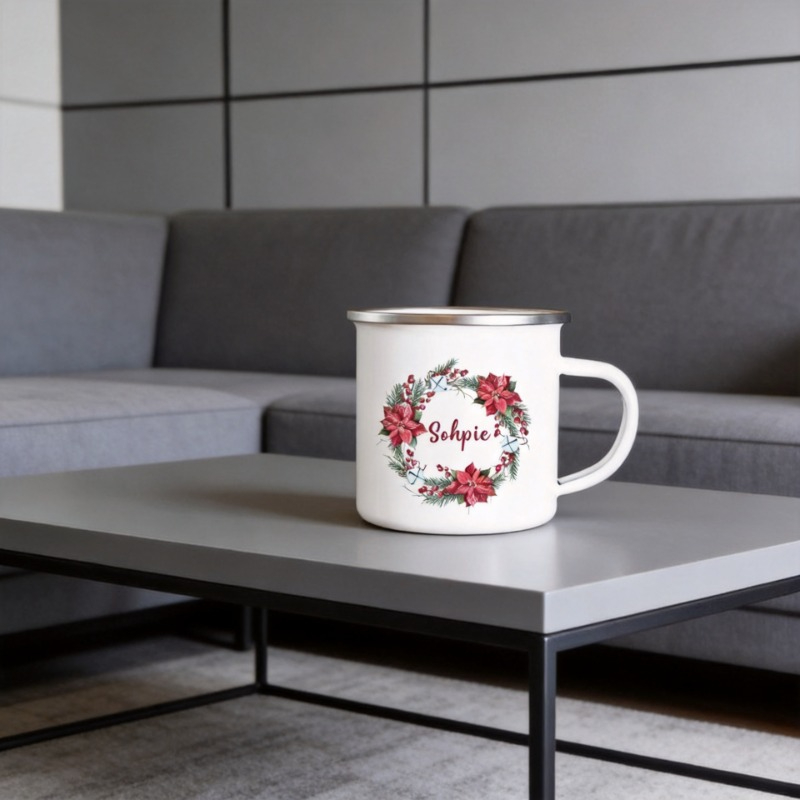 Custom Name Christmas Party Mu - مراجعة Coffee Tea Name وسعره