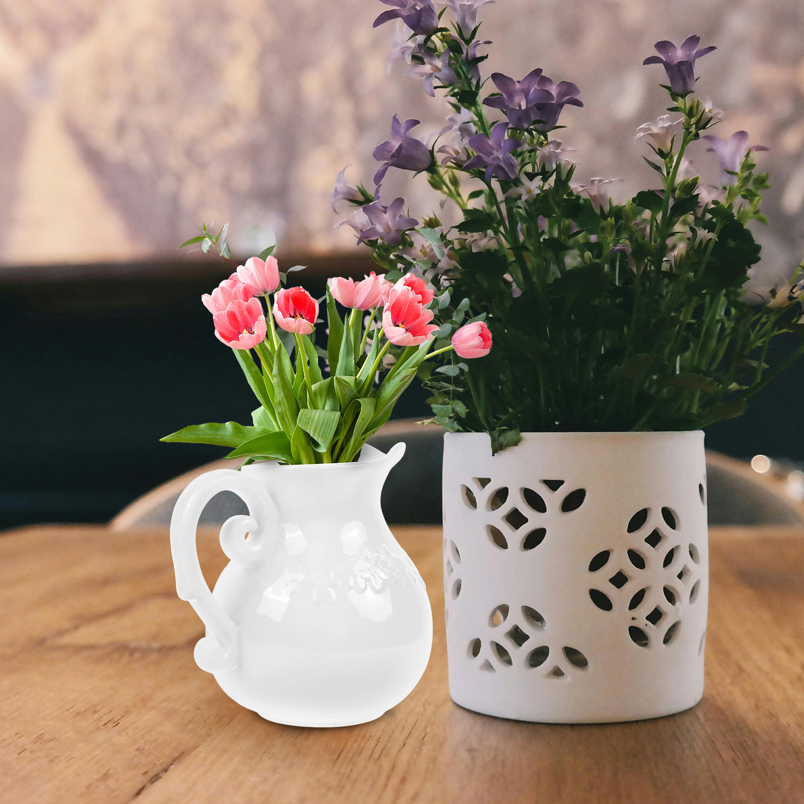 Ceramic Milk Pitcher with Hand - مراجعة Coffee Tea Creamer وسعره