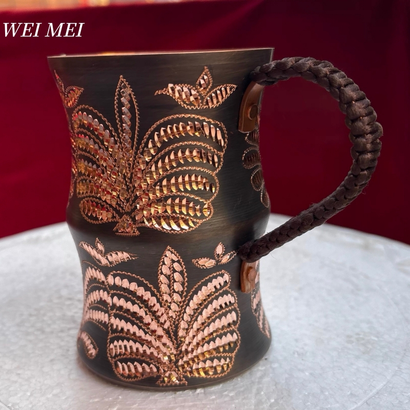 Handcrafted Vintage Pure Coppe - مراجعة Juice Tea Coffee وسعره