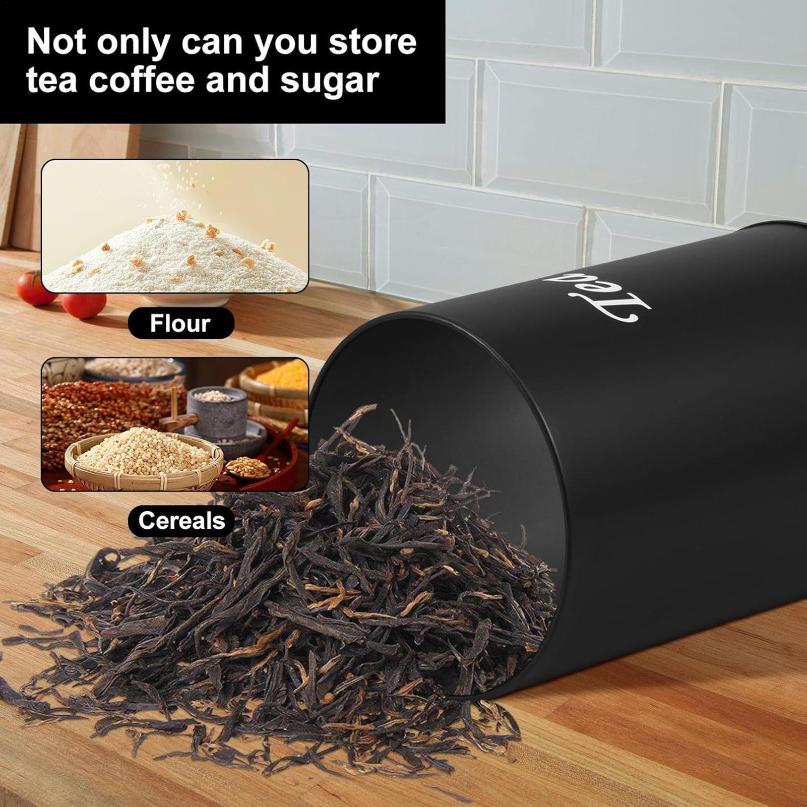 Sugar Container 3 Pieces 1200m - مراجعة Coffee Tea Creamer وسعره