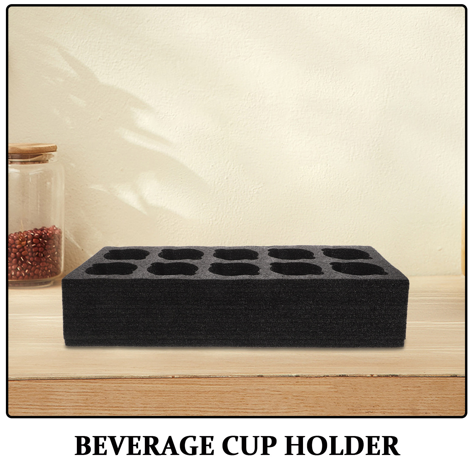 10 Cups Take Out Cup Holder -  - مراجعة Juice Tea Coffee وسعره