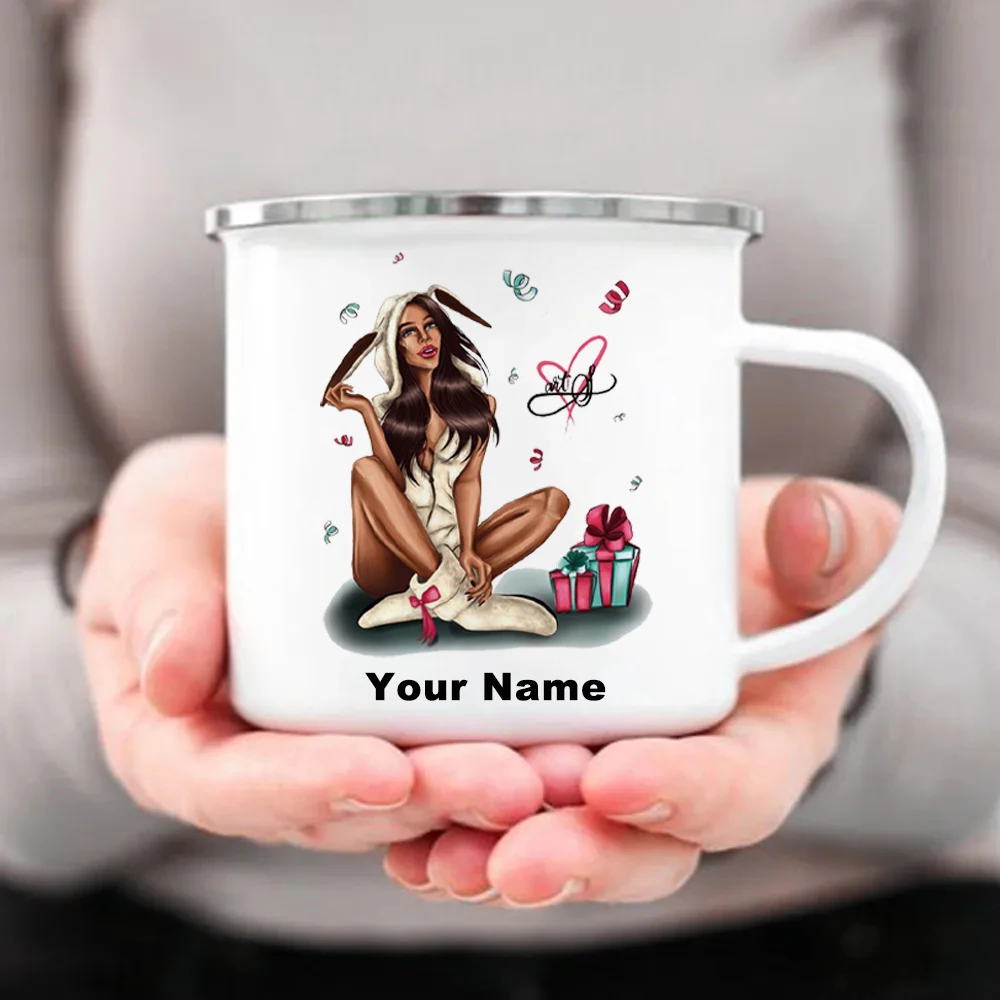 Custom Enamel Mug with Your Na - مراجعة Coffee Tea Name وسعره