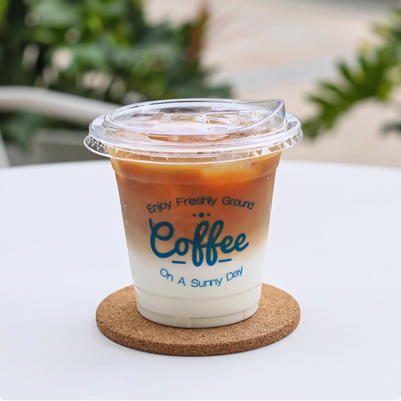 Plastic Cup Customized Logo Y  - مراجعة Coffee Tea Logo وسعره