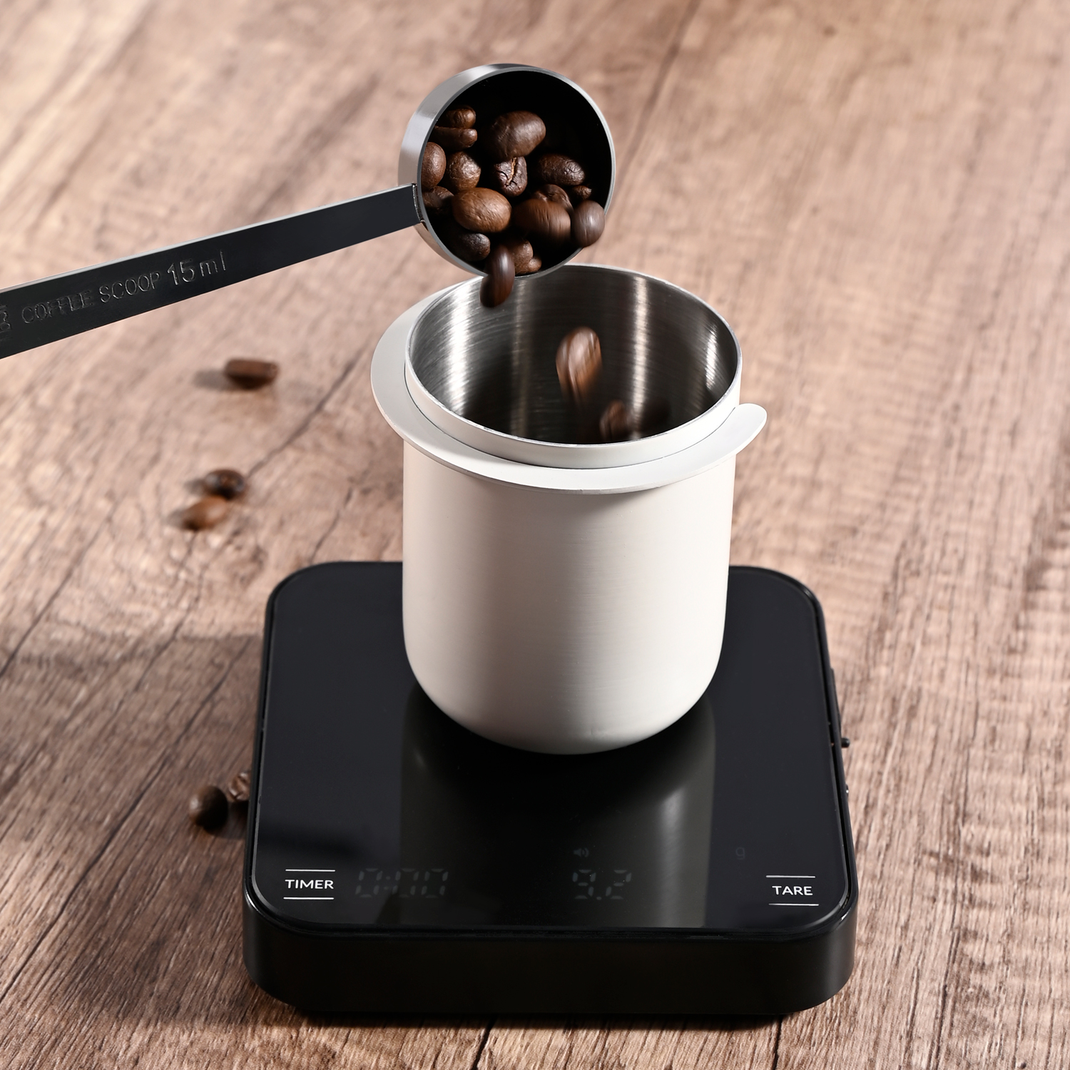 58mm Coffee Dosing Cup with Cl - مراجعة Coffee Tea Tumbler وسعره
