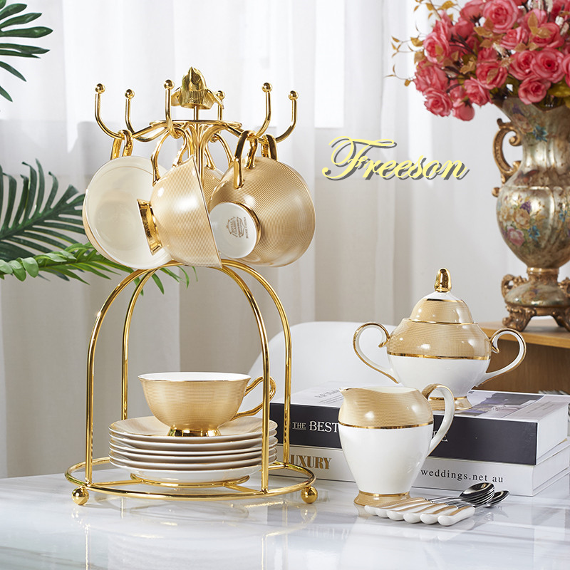 Luxury Gold Bone China Coffee  - مراجعة Coffee Tea Creamer وسعره
