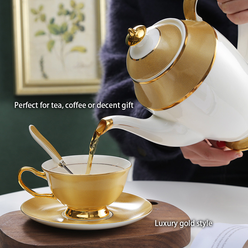 Luxury Gold Bone China Coffee  - مراجعة Coffee Tea Creamer وسعره