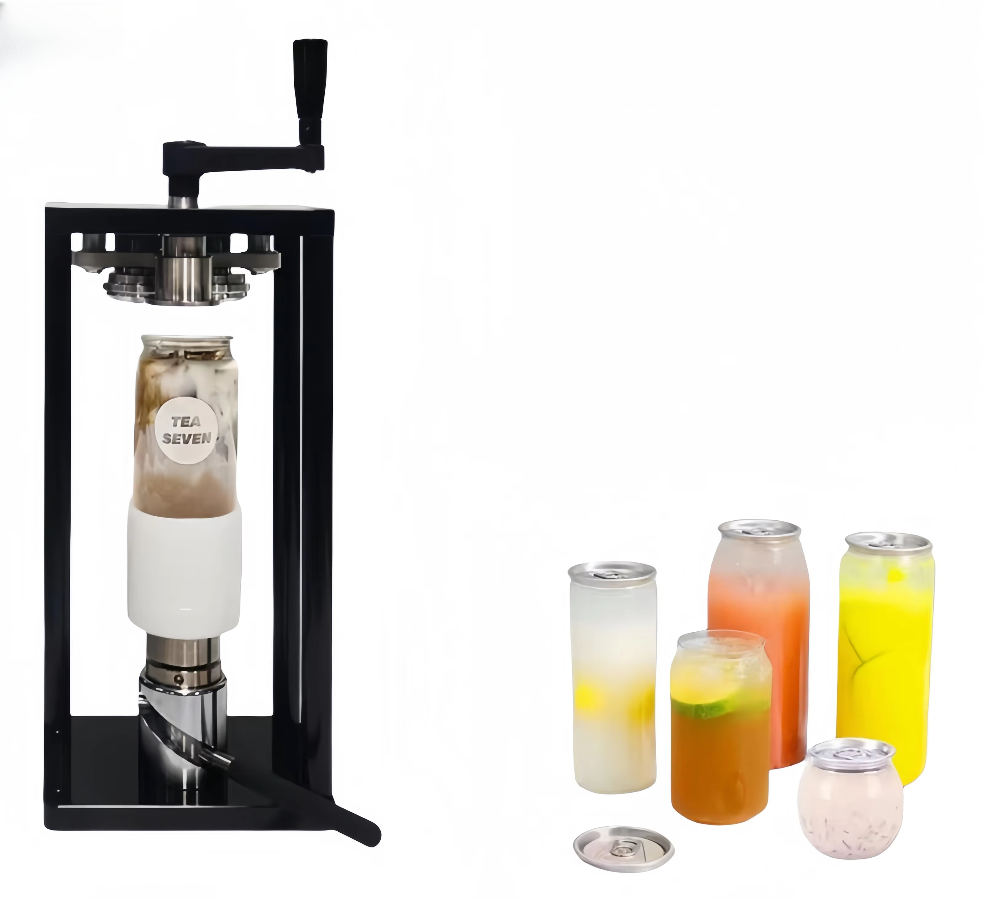 New Design Manual Can Sealing  - مراجعة Coffee Tea Drinks وسعره