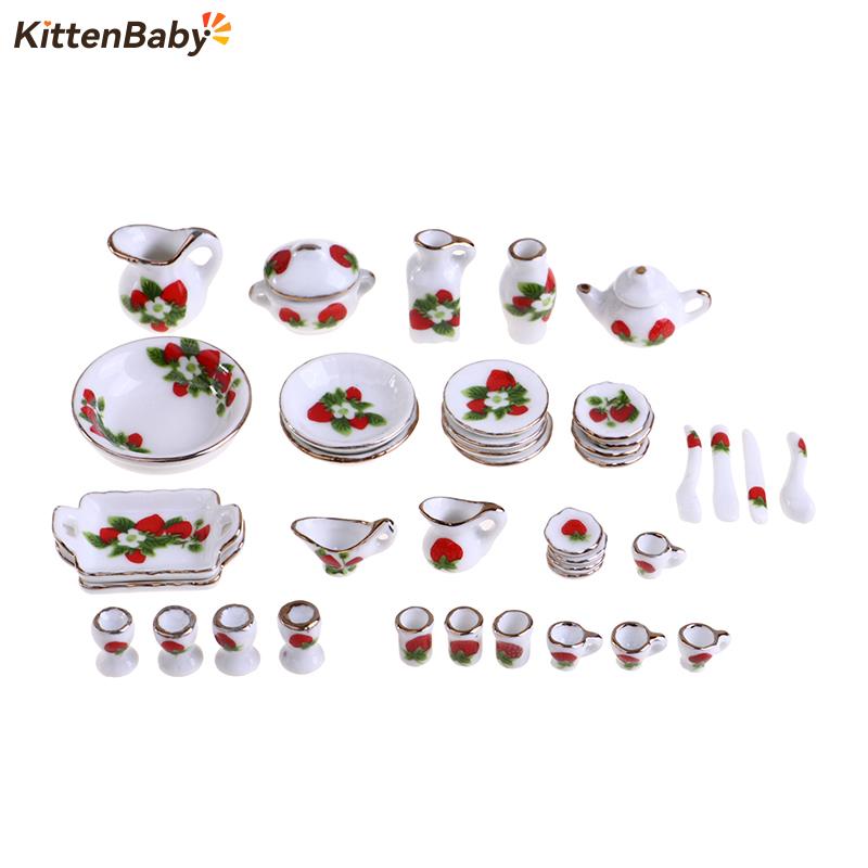 1 Set 1:12 Miniature Doll Hous - مراجعة Coffee Tea House وسعره