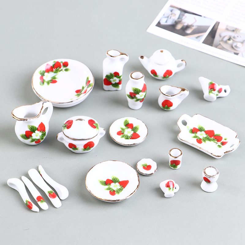 1 Set 1:12 Miniature Doll Hous - مراجعة Coffee Tea House وسعره