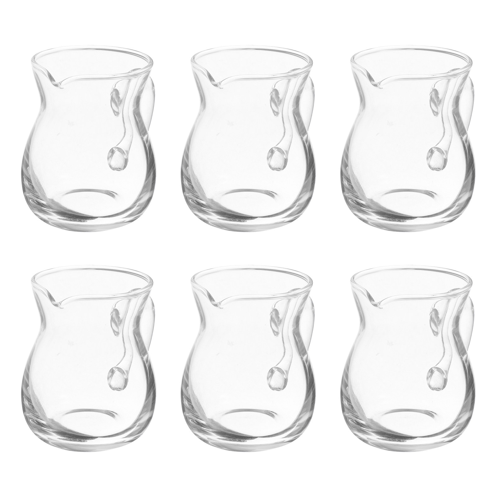 6pcs 100ml Mini Glass Creamer  - مراجعة Coffee Tea Creamer وسعره