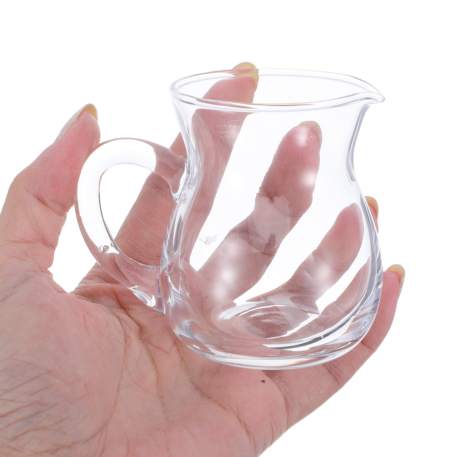 6pcs 100ml Mini Glass Creamer  - مراجعة Coffee Tea Creamer وسعره