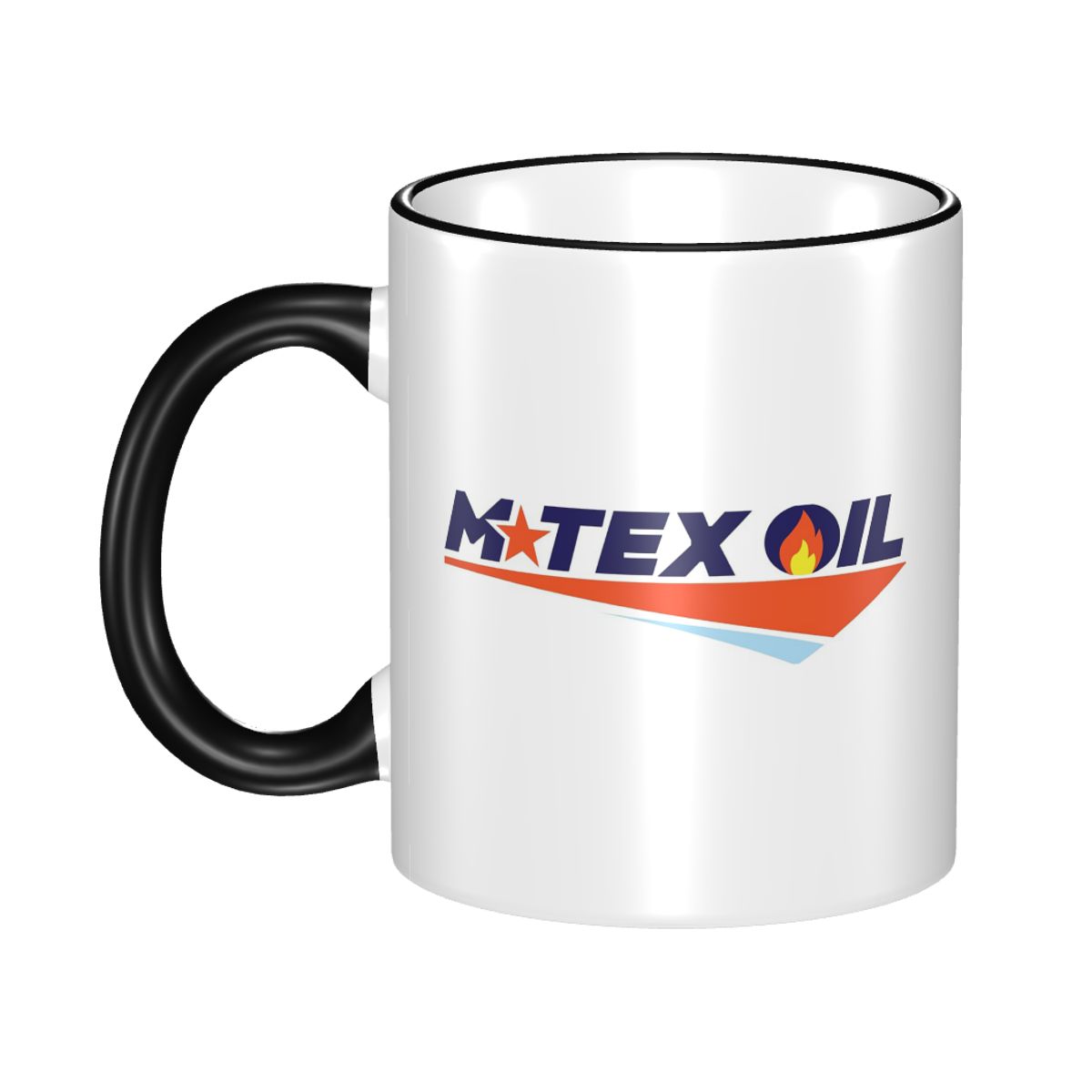 M TEX OIL LOGO Mug Funny Ceram - مراجعة Coffee Tea Logo وسعره