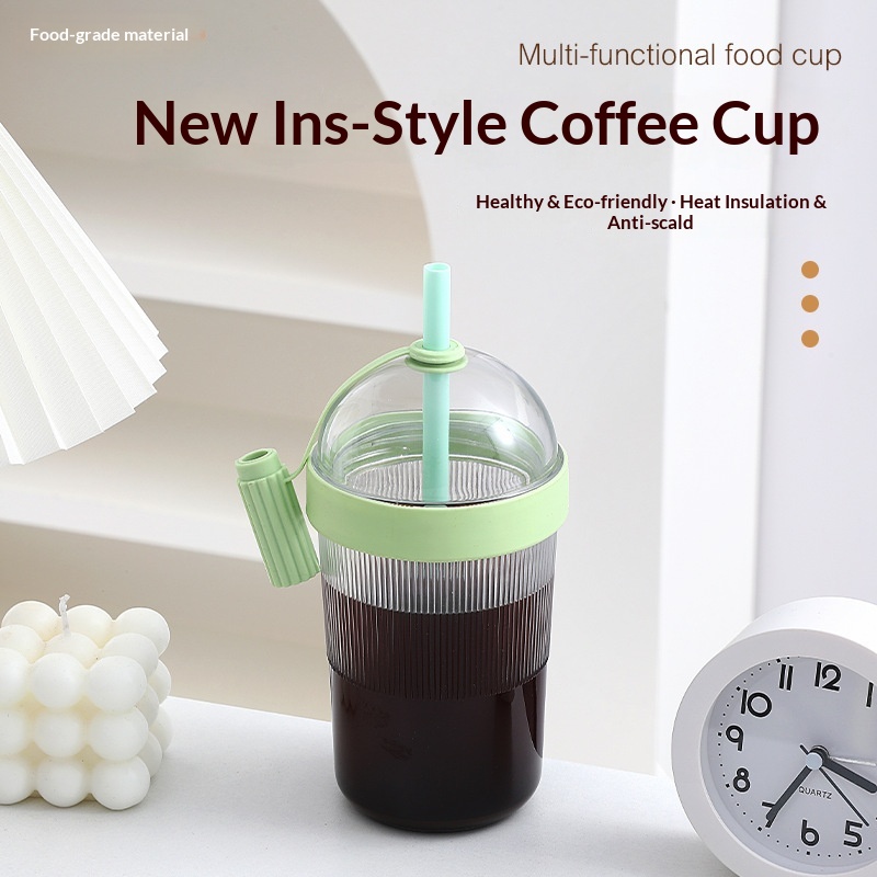 Sucking Coffee Cup Portable La - مراجعة Coffee Jelly Tea وسعره