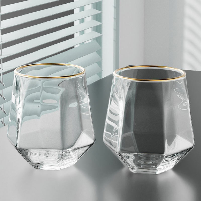 320ml 4pcs Set Hexagonal Cup W - مراجعة Juice Tea Coffee وسعره