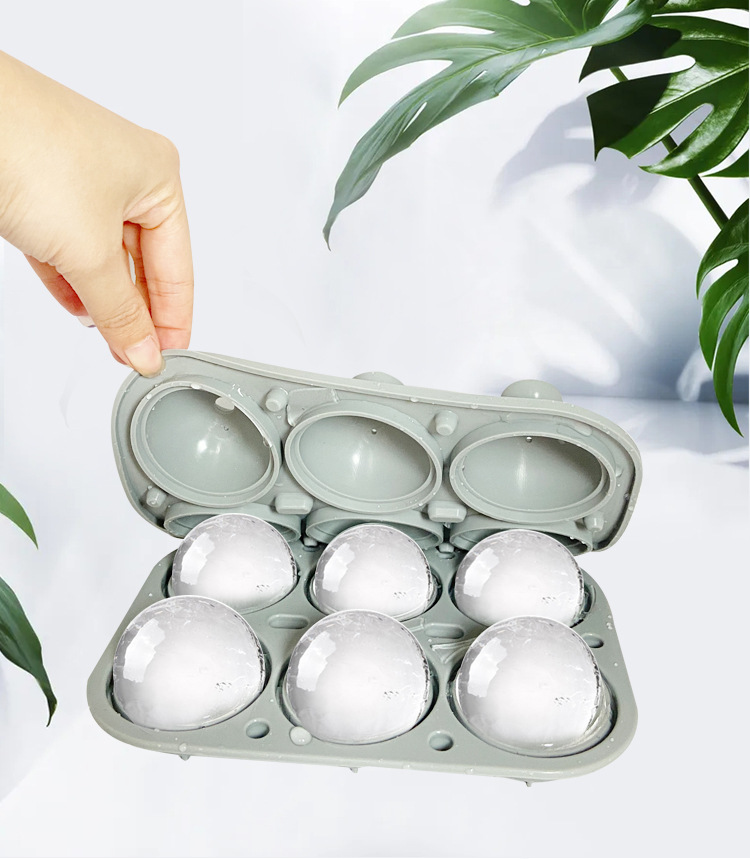 Ice Mould 6 Grid Silicone Ice  - مراجعة Coffee Jelly Tea وسعره