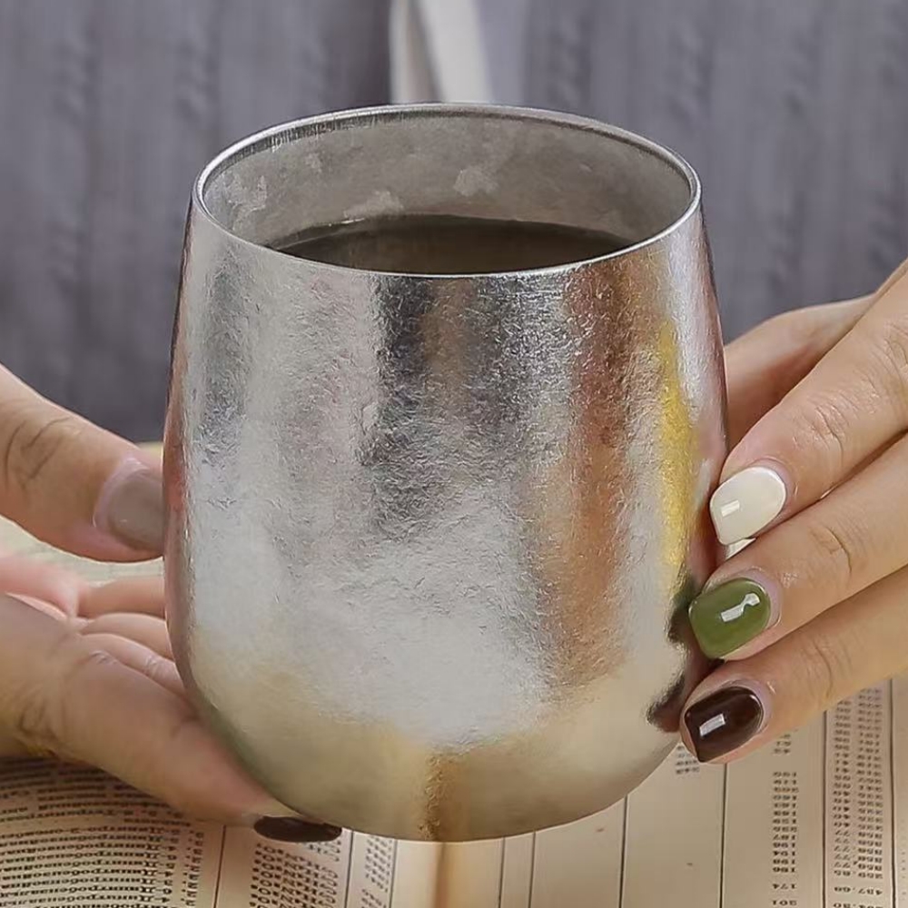 Outdoor Egg Mug Pure Titanium  - مراجعة Juice Tea Coffee وسعره