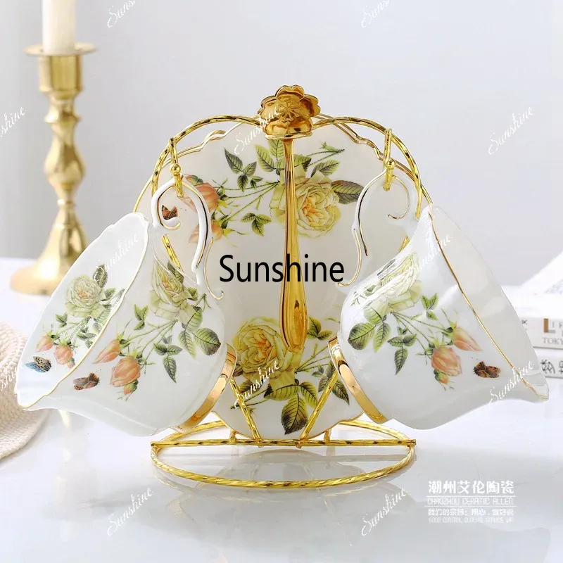Bone China Coffee Set Camellia - مراجعة Coffee Tea Creamer وسعره