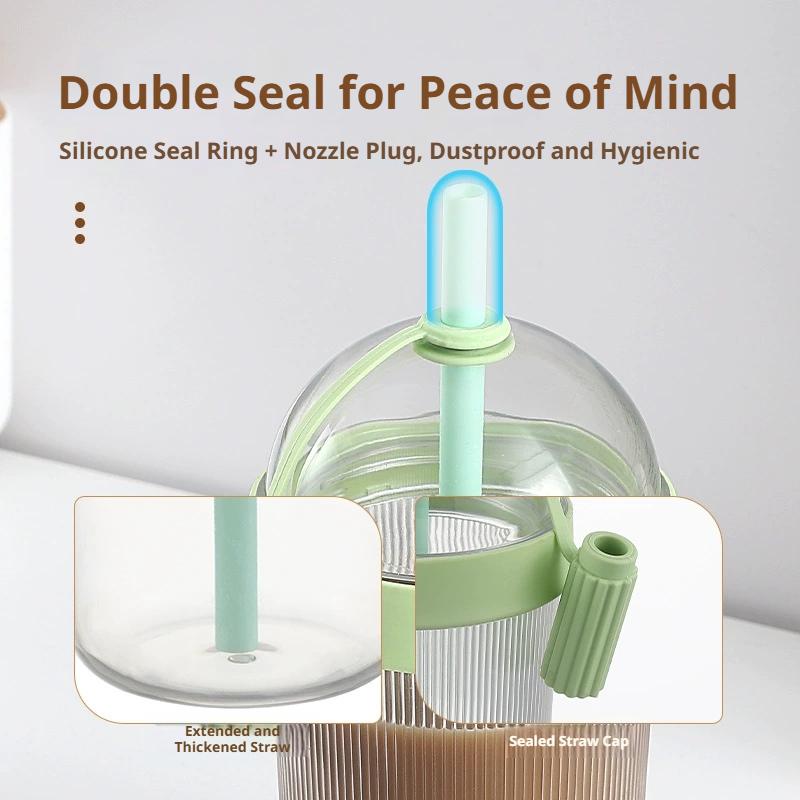 1/2Pcs Sucking Coffee Cup Port - مراجعة Coffee Jelly Tea وسعره