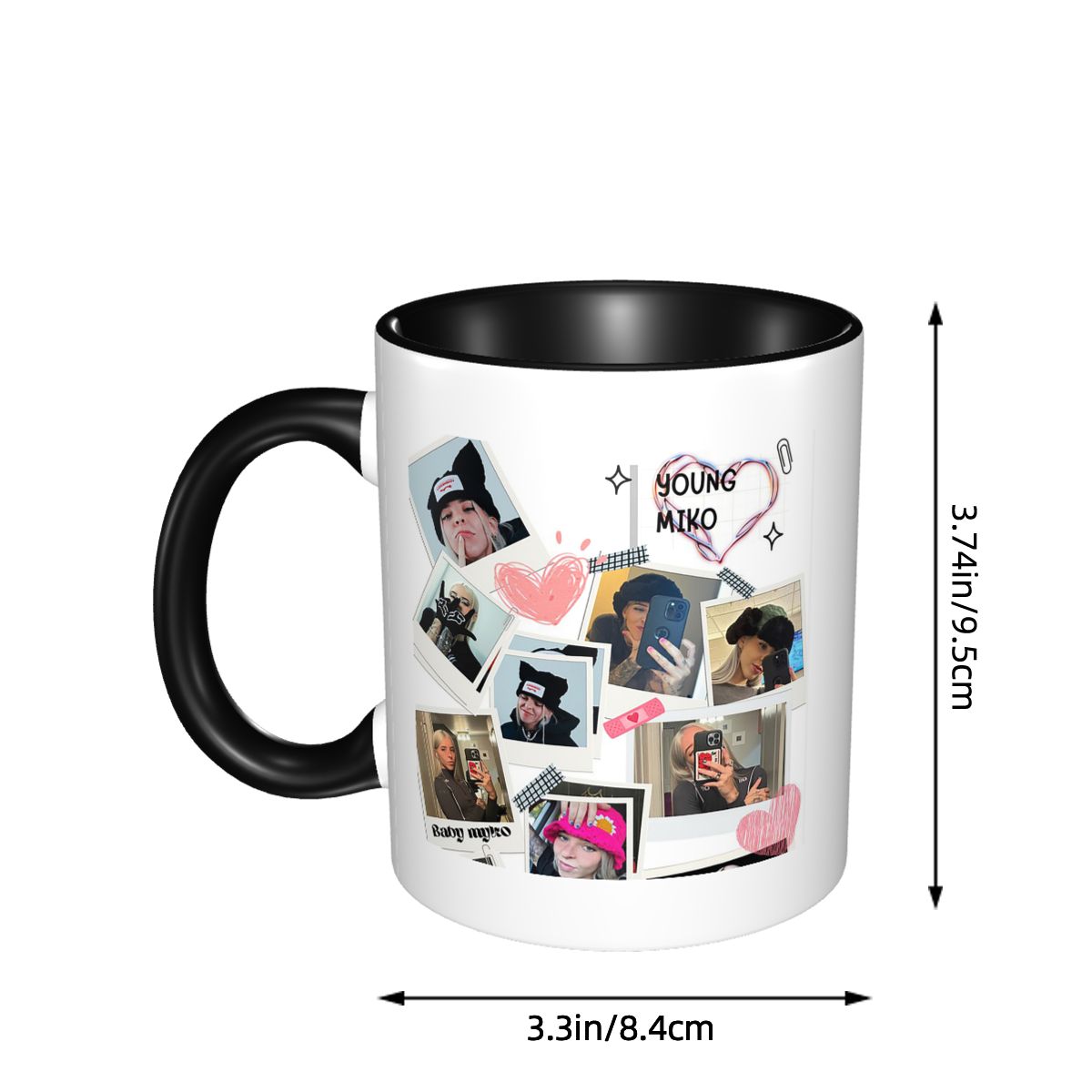 Collage Of Young Miko Mug Funn - مراجعة Young Tea Coffee وسعره