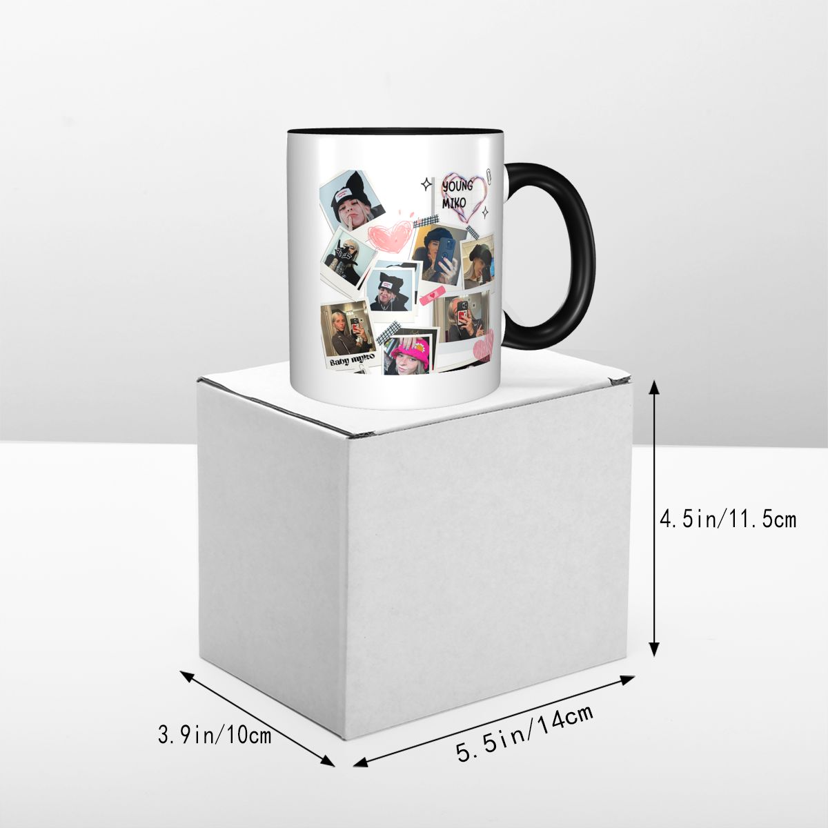 Collage Of Young Miko Mug Funn - مراجعة Young Tea Coffee وسعره