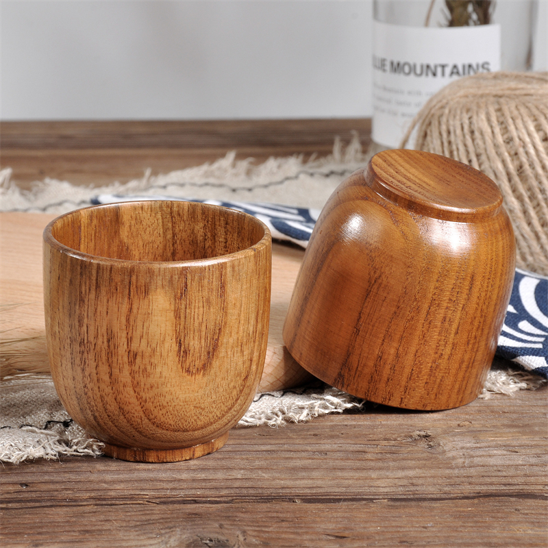 Wooden Cup Wood Coffee Tea Bee - مراجعة Juice Tea Coffee وسعره