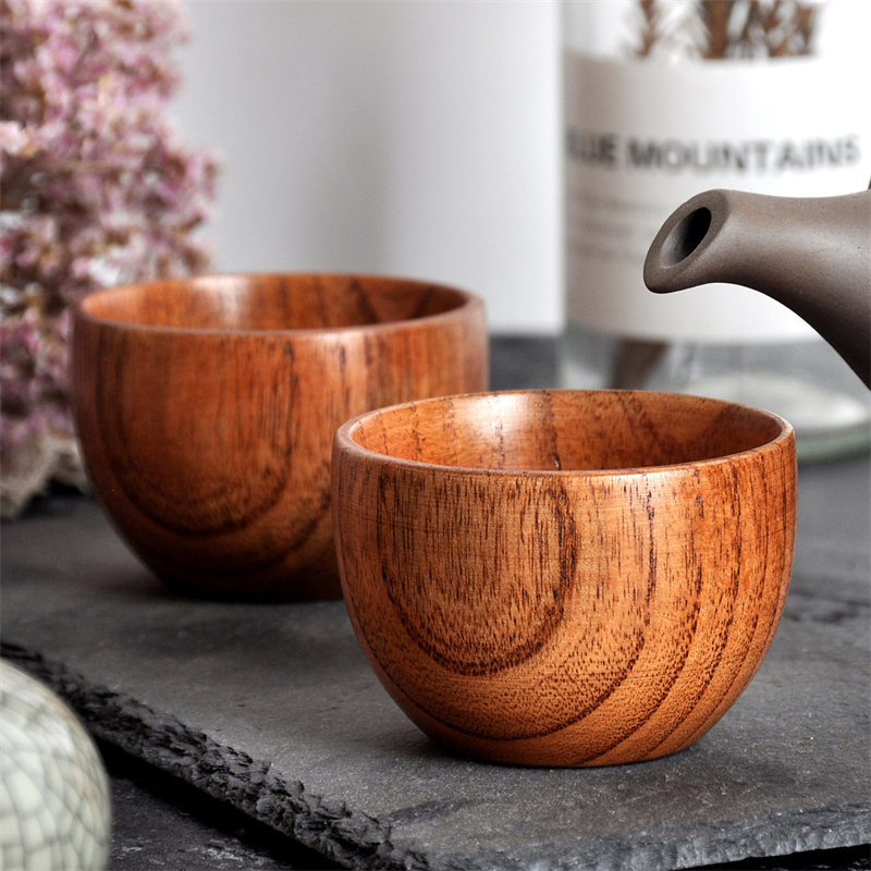 Wooden Cup Wood Coffee Tea Bee - مراجعة Juice Tea Coffee وسعره