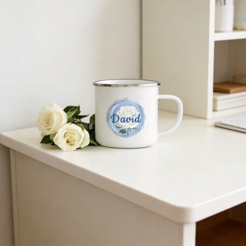 Personalized Geometry Custom N - مراجعة Coffee Tea Name وسعره