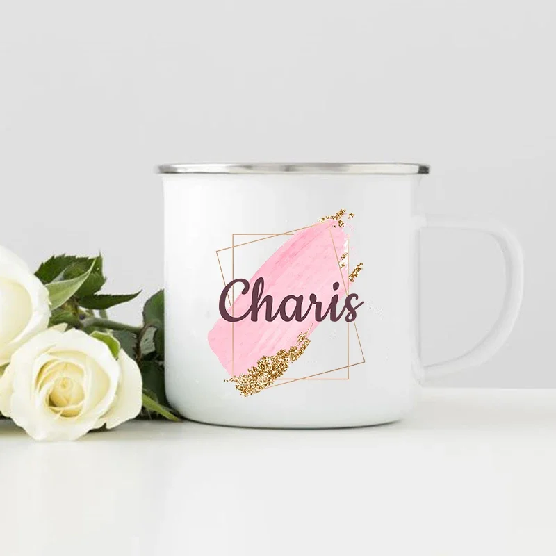Personalized Geometry Custom N - مراجعة Coffee Tea Name وسعره
