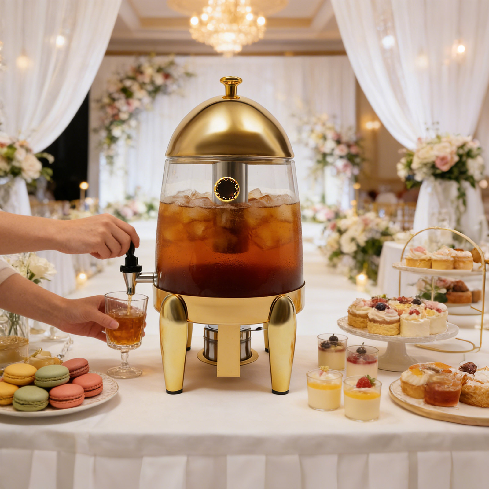 12L/3.17gal Beverage Dispenser - مراجعة Juice Tea Coffee وسعره