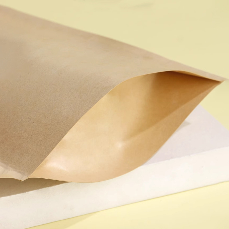 Print Craft paper Zipper Bag R - مراجعة Coffee Tea Logo وسعره